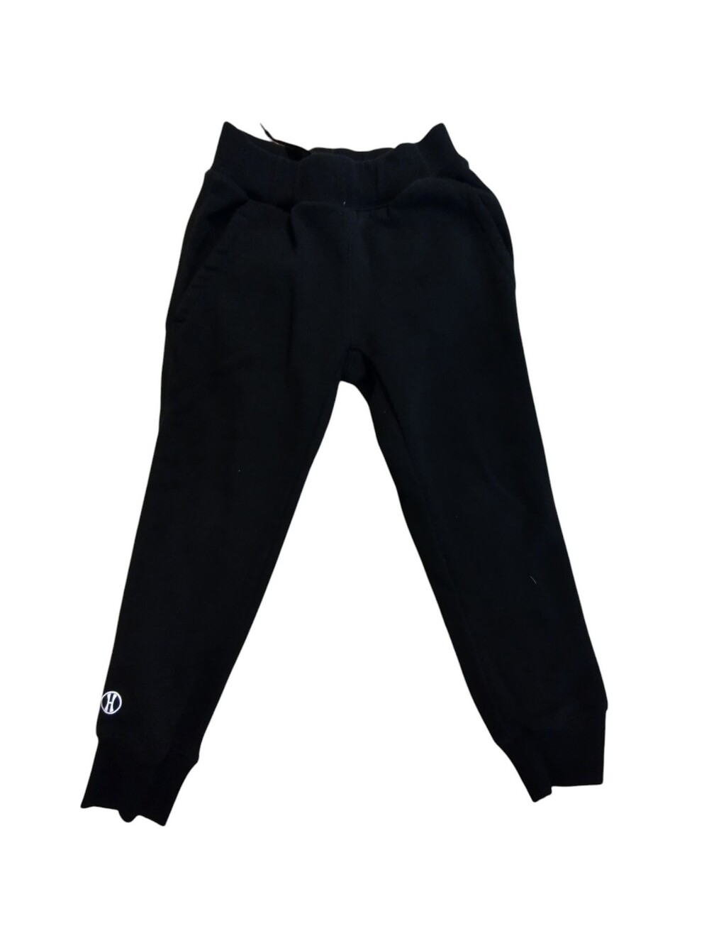 GUC Holloway Black Kids Joggers with Logo Accent Sweatpants